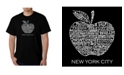 LA Pop Art Men's Word Art T-Shirt - Neighborhoods in NYC